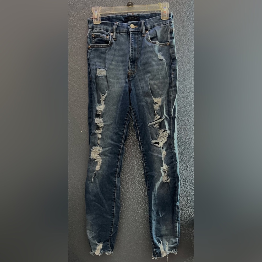 Aeropostale high rise, curvy jeggings (size 8)